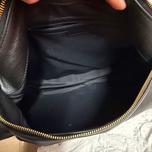 Khaite Clara Chain Shoulder Bag in Black - Picture 9 of 9